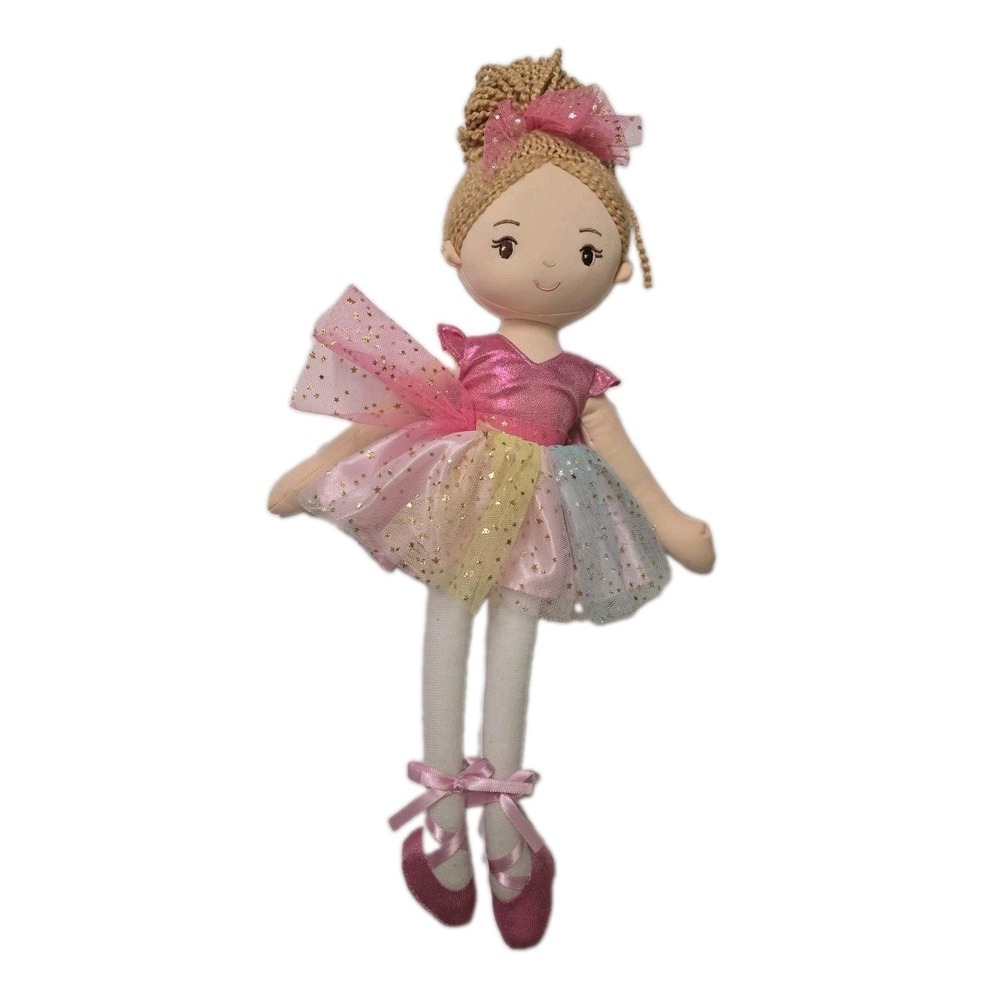 June Garden Ballerina Princess Polina Stuffed Plush Soft Dance Doll 16"